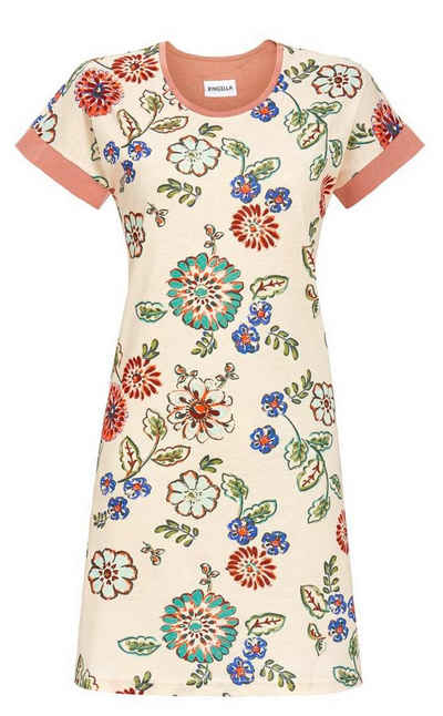 Ringella Nachthemd »Damen Schlafshirt Blumendesign« (1-tlg) Modisches Design