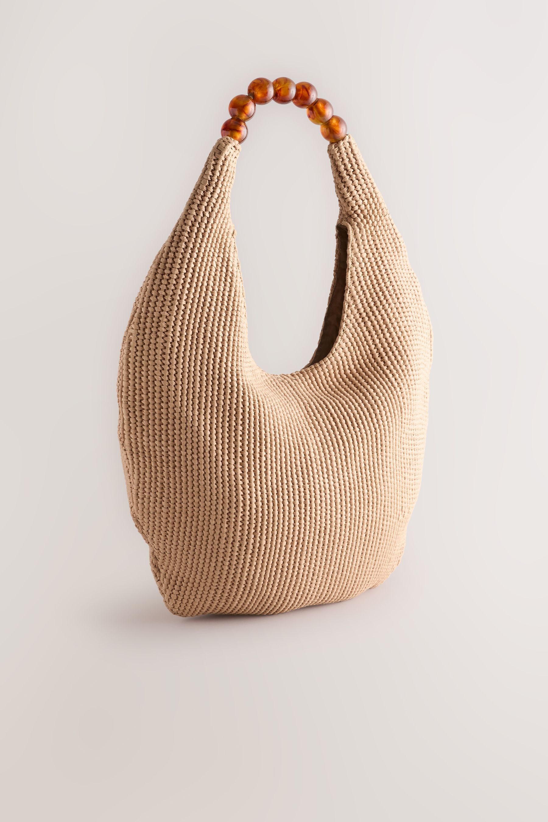 Next Schultertasche Schultertasche aus Bast Kugel günstig online kaufen