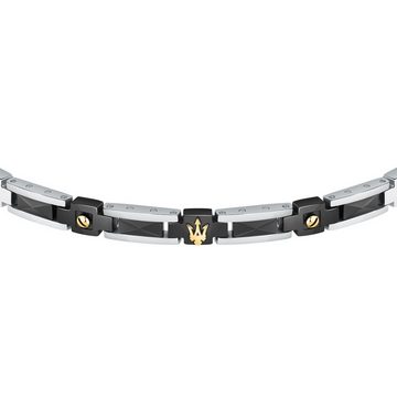 MASERATI Armband Bracelet BLK CERAMIC Herren 100% Edelstahl (1-tlg)