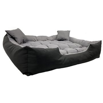 AIO Tierbett ECCO115/95, Hunde- und Katzenbett mit Kissen Außenmaße: 115x95cm