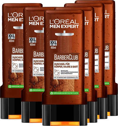 L'ORÉAL PARIS MEN EXPERT Duschgel Barber Club, 6-tlg.