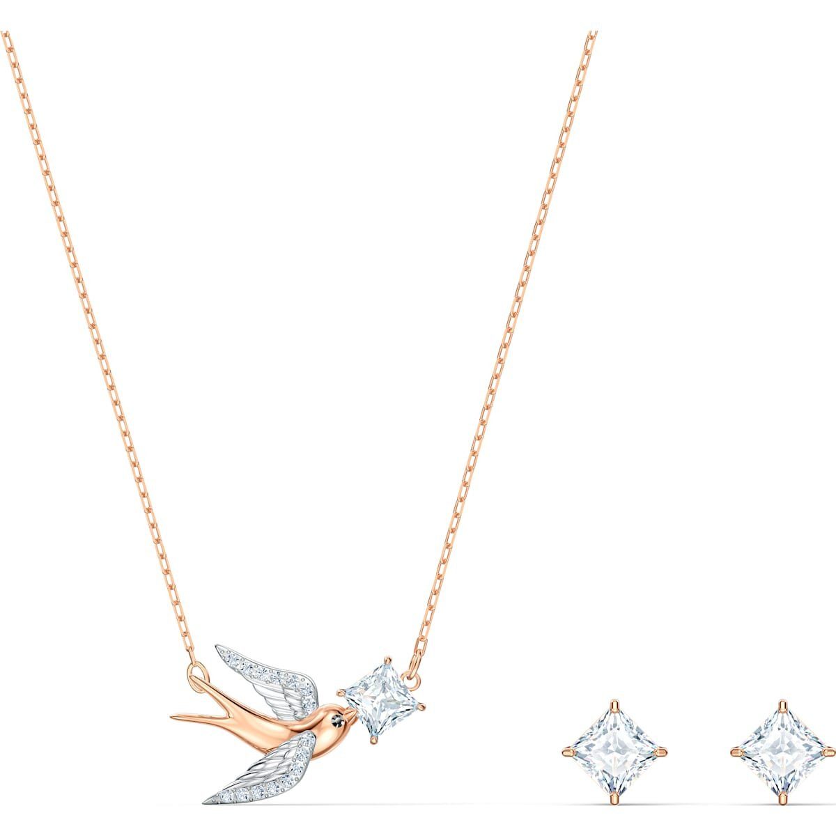 Swarovski Ohrring und Ketten Set 5526491...