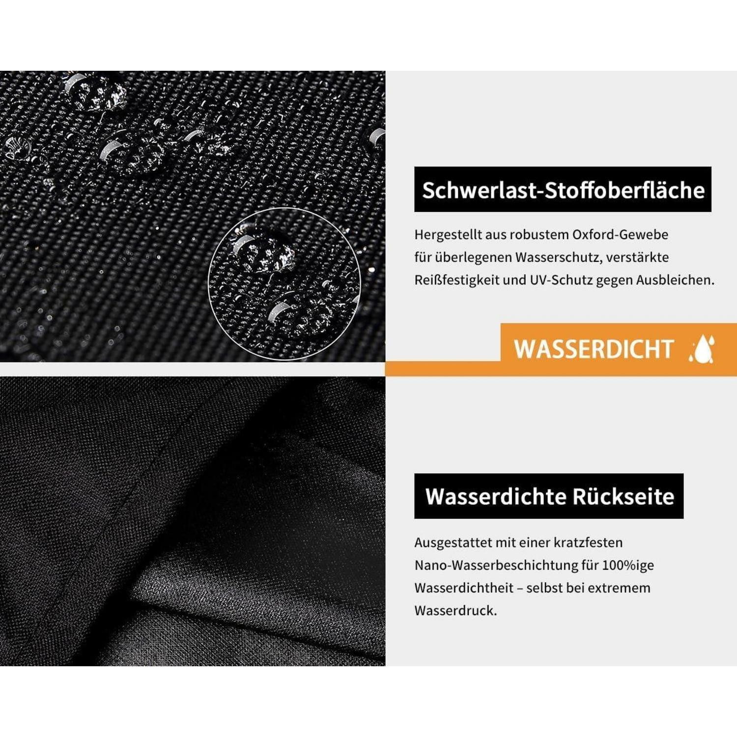LuxusKollektion Sonnenschirm-Schutzhülle Sonnenschirmhülle Wasserdicht UV Beständig Ampelschirm 153x30 30cm – Bild 3 von 5