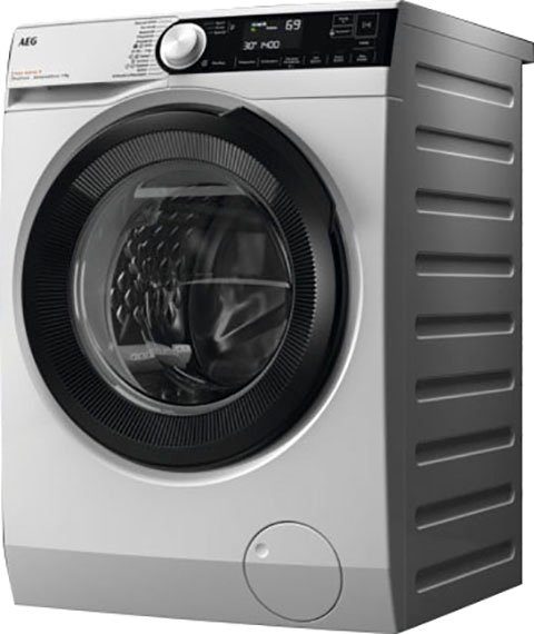 AEG Waschmaschine in °C LR8E70480, Min. U/min, 59 PowerClean - 30 8 1400 bei nur Fleckenentfernung kg
