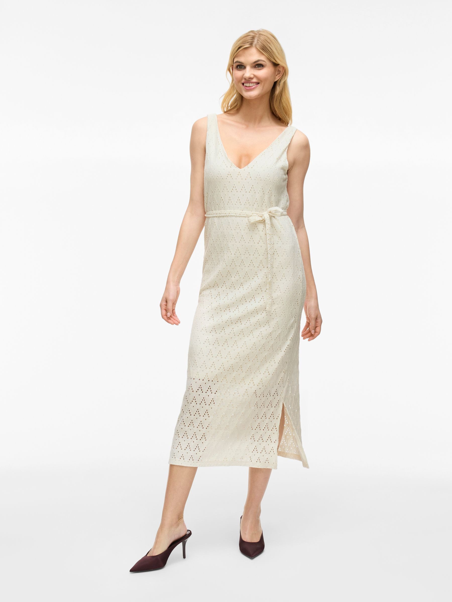 Vila Shirtkleid Elegantes Kleidungsstück mit V-Ausschnitt günstig online kaufen