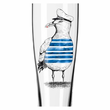 Ritzenhoff Bierglas Weizenbierglas 2er-Set Brauchzeit 007, Glas