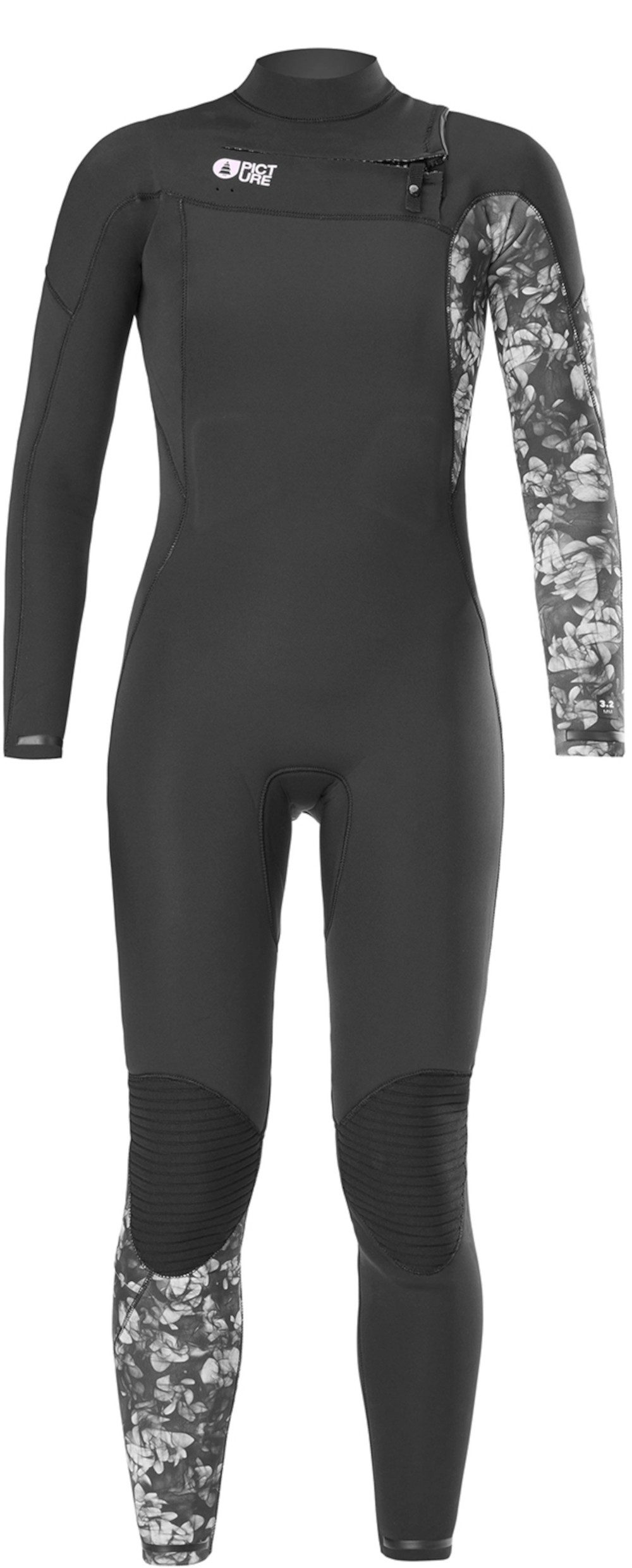 Picture Neoprenanzug PICTURE EQUATION WOMEN 4/3 CHEST ZIP Full Suit 2026 iberis white