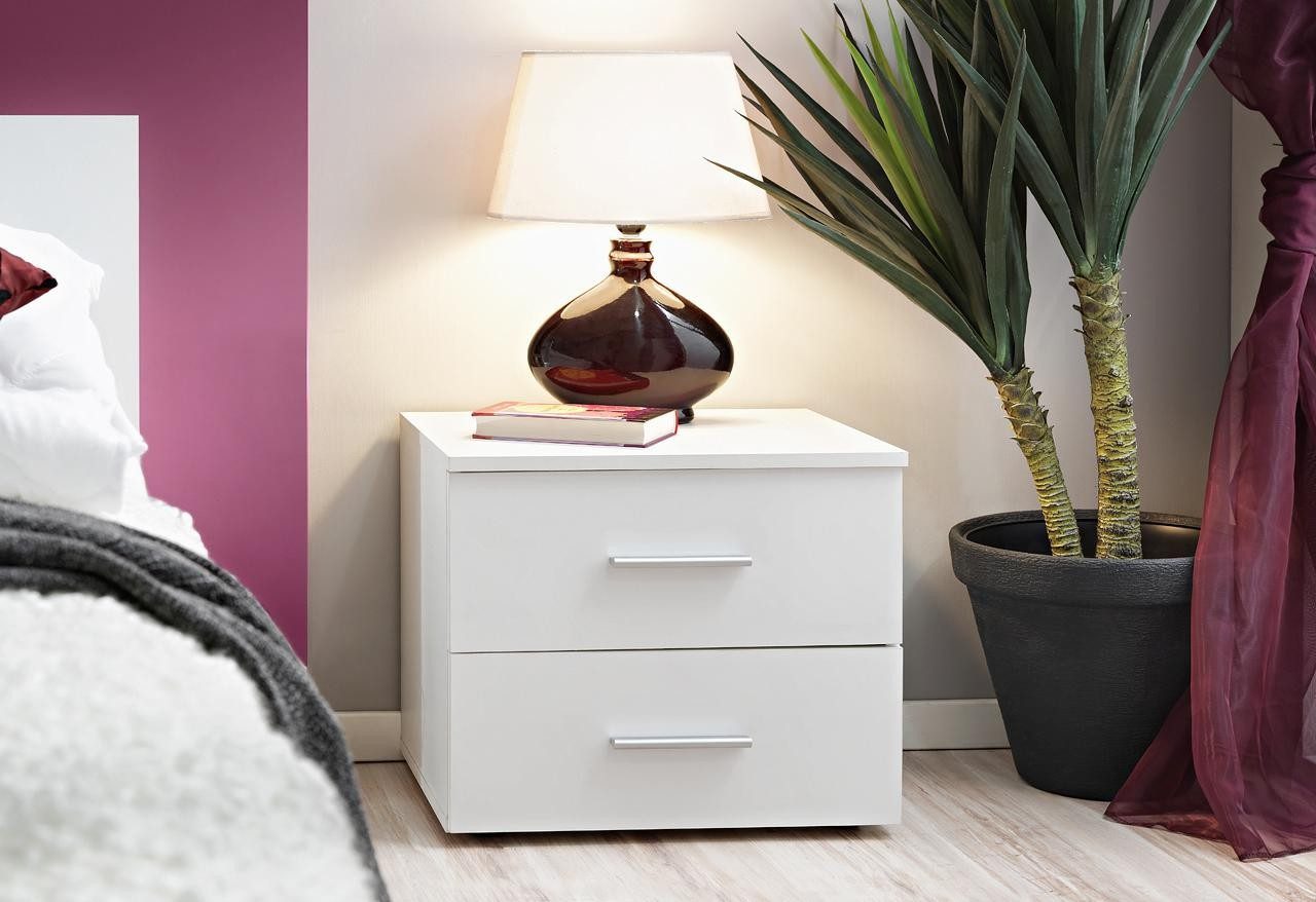 Xlmoebel Nachttisch Designer Möbel Schlafzimmer Weiß Modern Luxus Einrichtung, Made in Europa