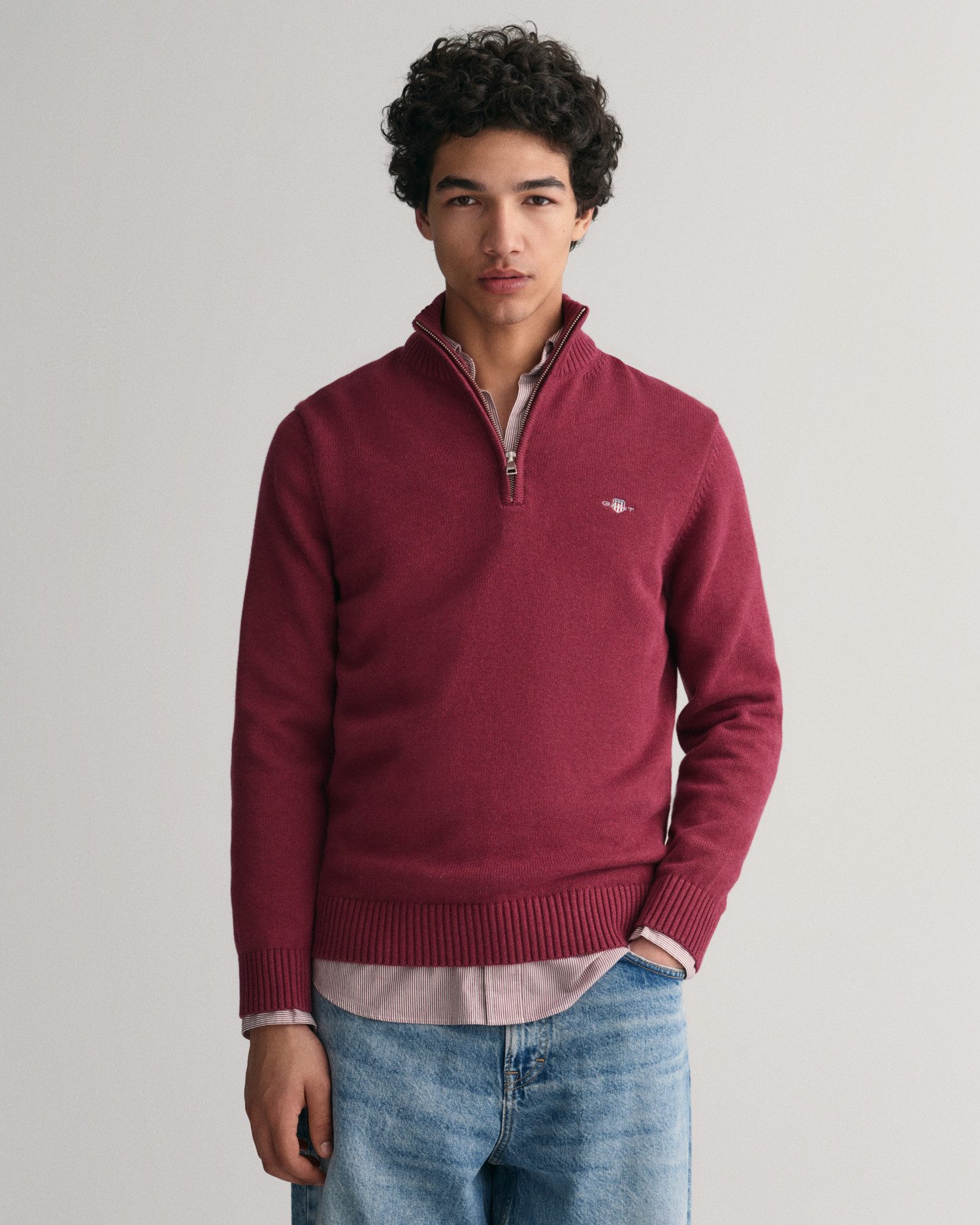Gant Troyer CASUAL COTTON HALF ZIP günstig online kaufen