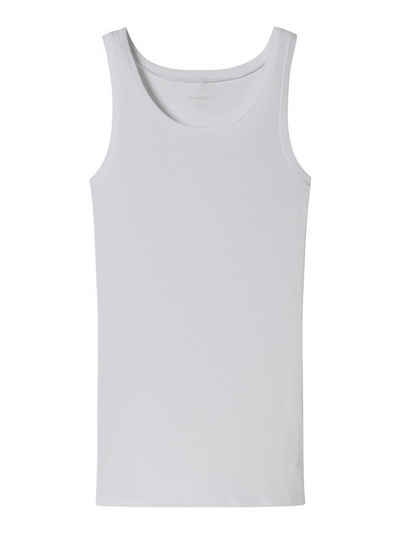 Schiesser Tanktop Pure Rib Tank-top unterhemd unterzieh-shirt