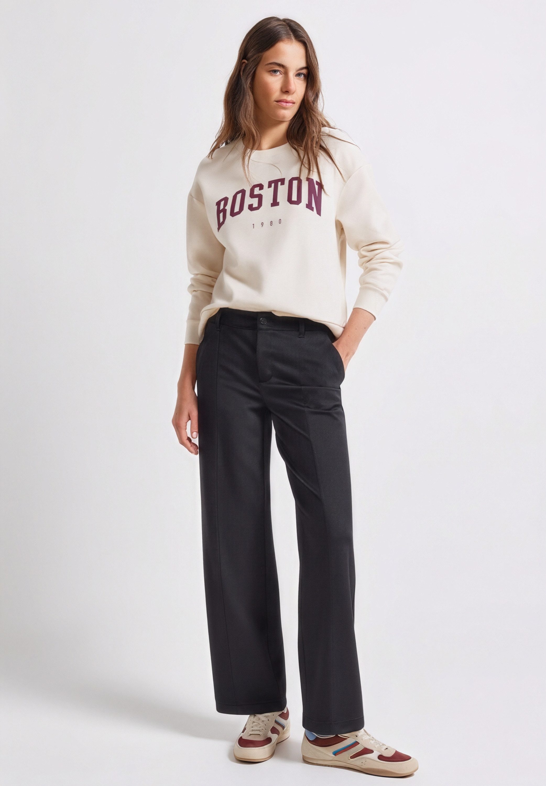 STREET ONE STUDIO Culotte mit Wide Legs