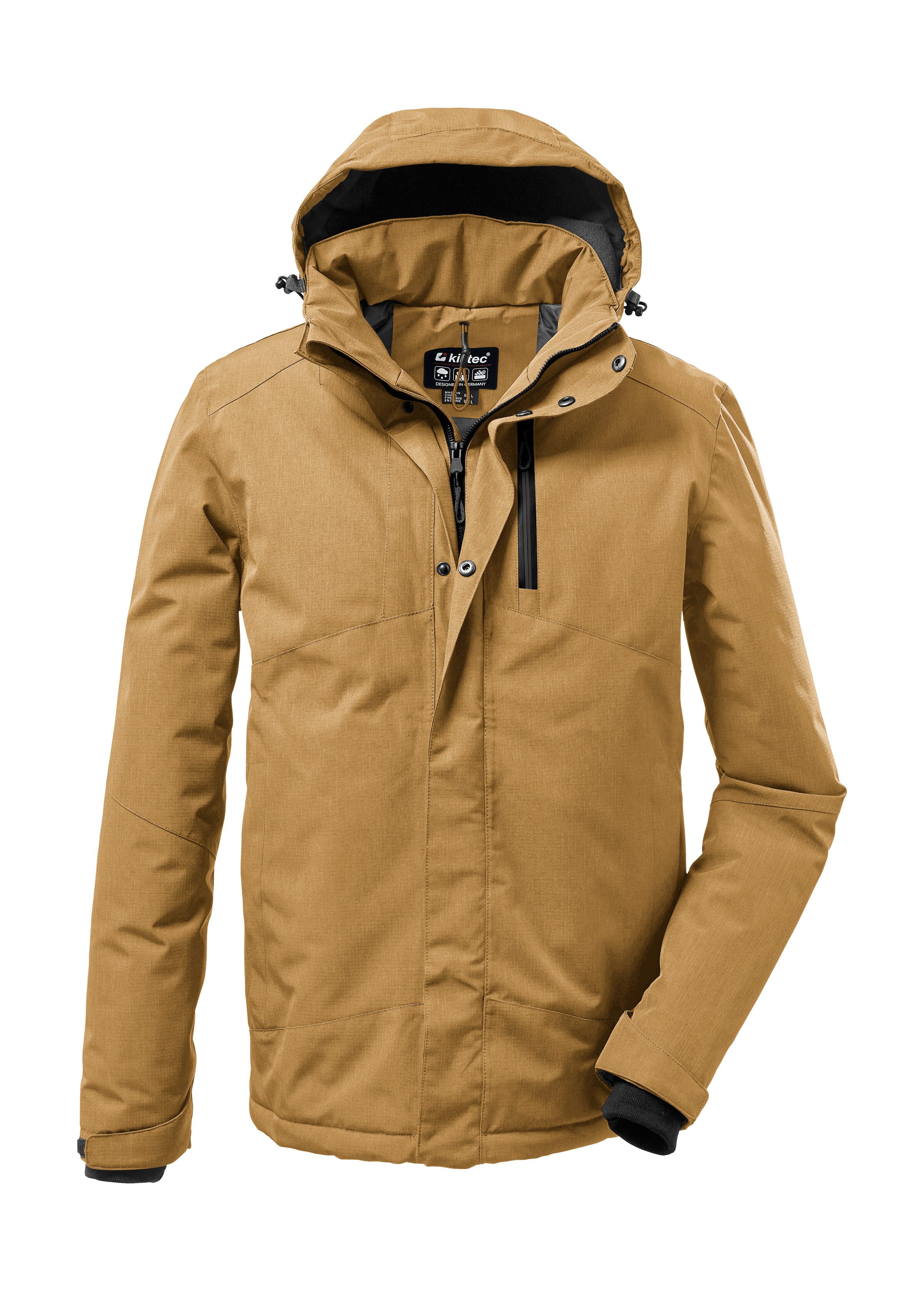 Killtec Outdoorjacke KOW 161 MN JCKT Wasser- und winddichte Funktionsjacke mit abnehmbarer Kapuze