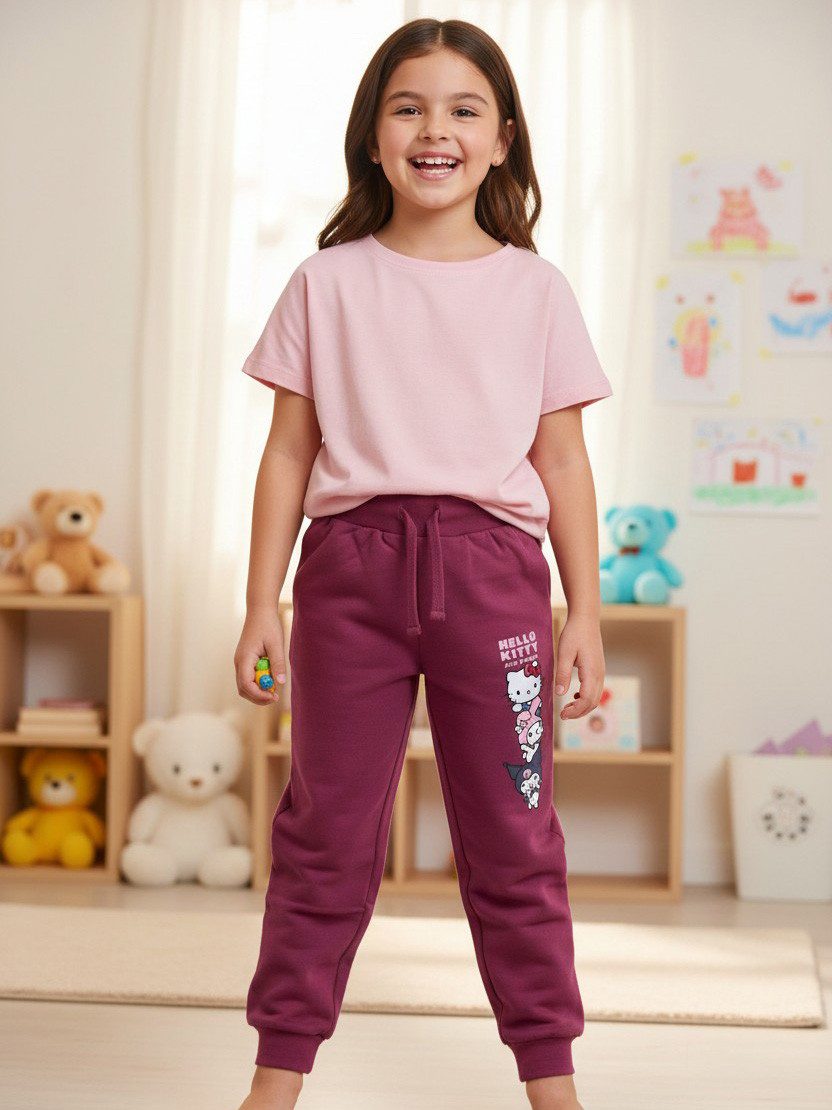 United Labels® Jogginghose Hello Kitty Jogginghose Kuromi & My Melody Trainingshose Sweathose
