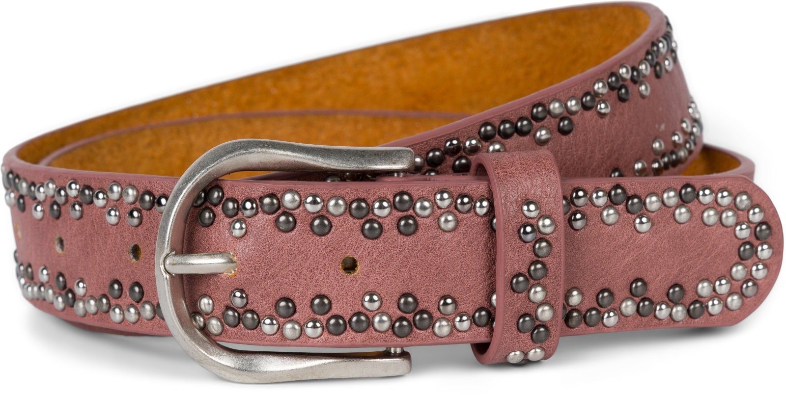 styleBREAKER Nietengürtel Gürtel mit kleinen Nieten günstig online kaufen