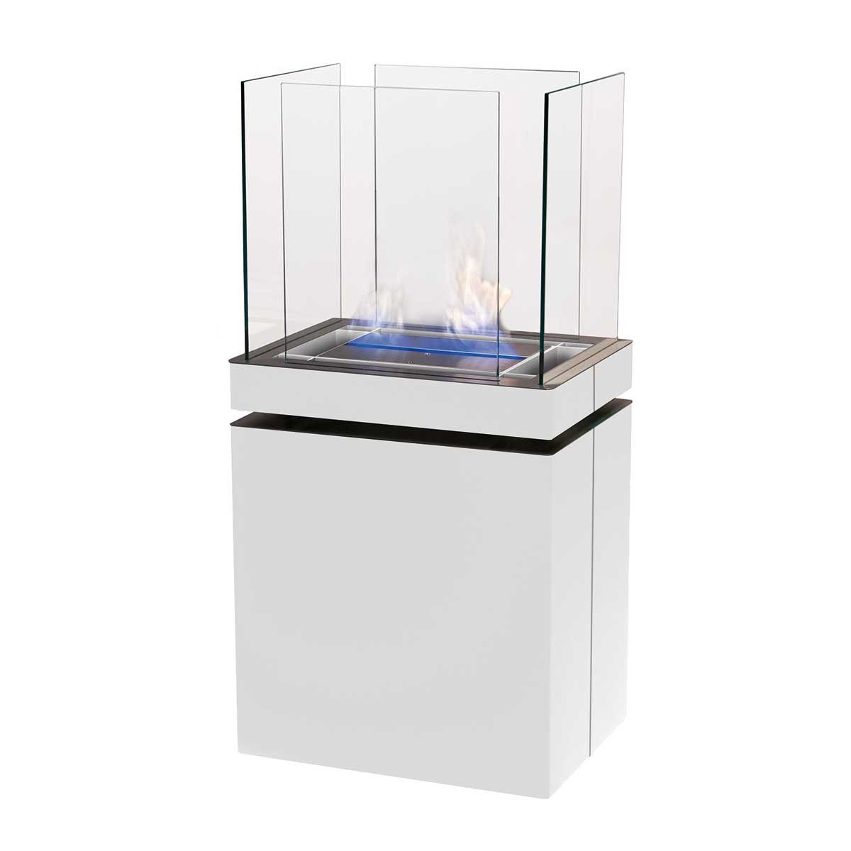 Radius Echtfeuer-Dekokamin Semi Flame – Bio-Ethanol Kamin für Innen & Außen, TÜV-geprüft