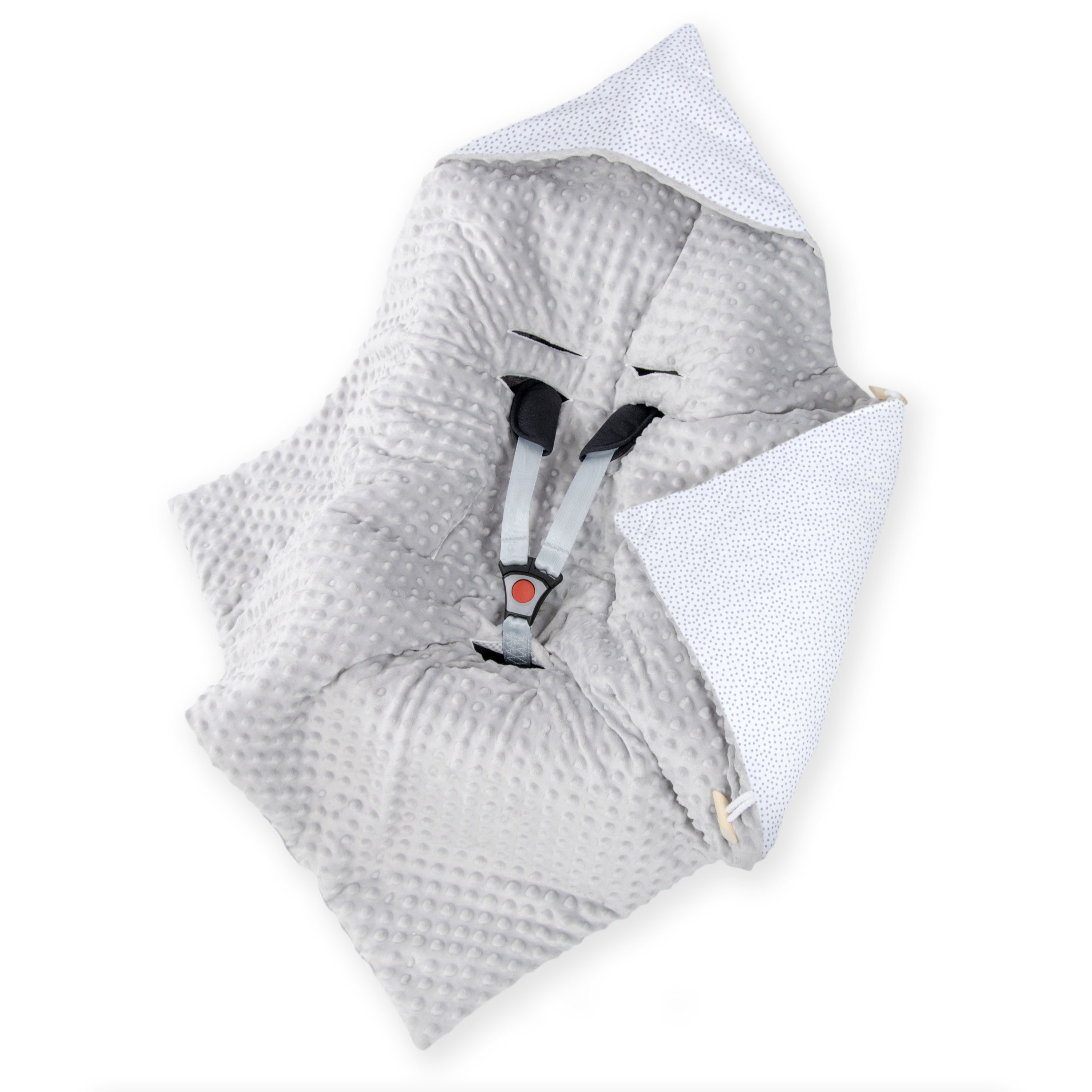 Einschlagdecke Babyschale - Kuscheldecke - Decke - Babydecke Baby für jede Jahreszeit