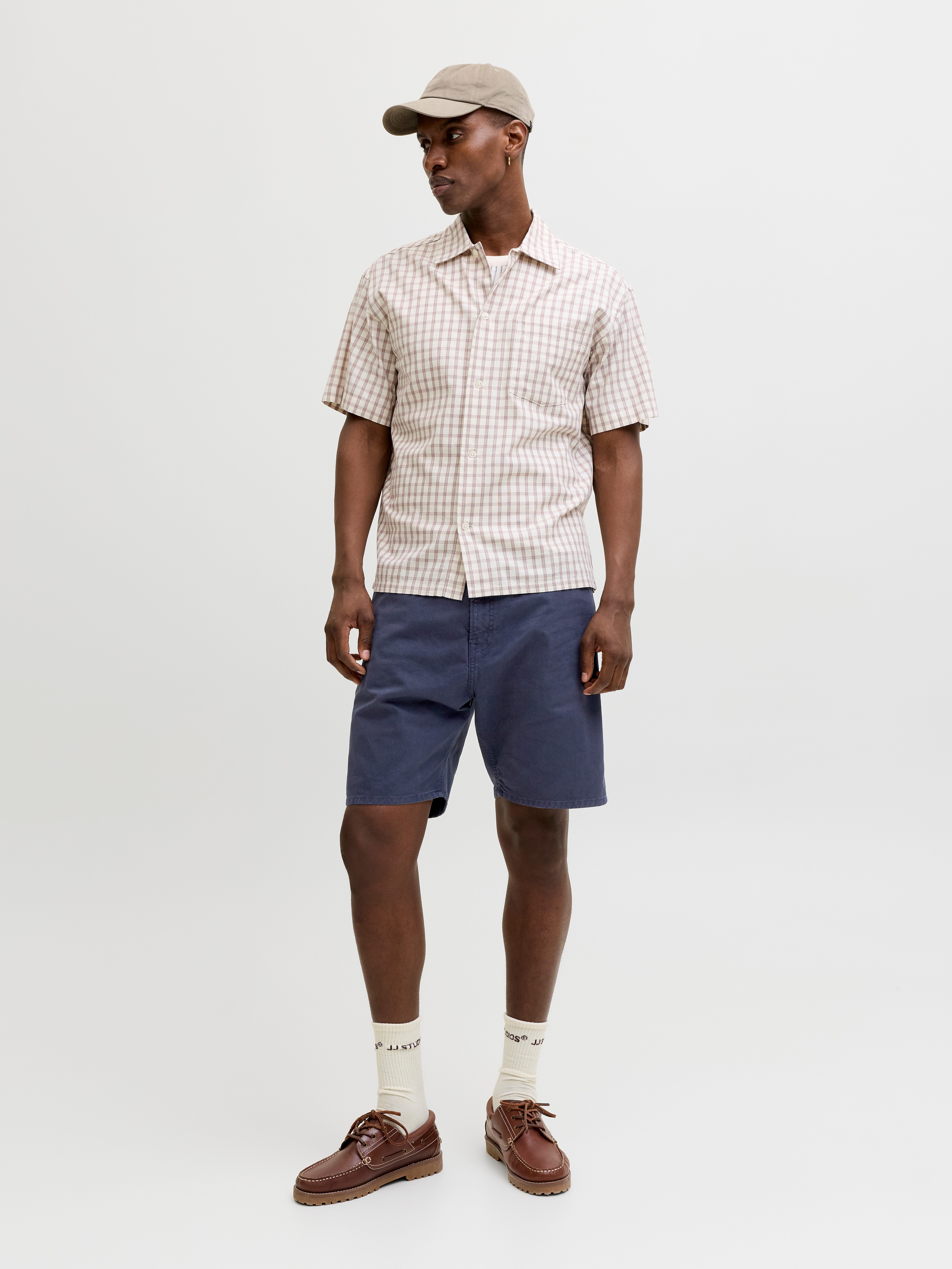 Jack & Jones Shorts JPSTTONY ORIGINAL 017 SHORTS MID SN Baumwolle, locker geschnitten