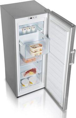 Heinrich´s Gefrierschrank Freezer, No-Frost Schutz HGS 3092 SI, 144 cm hoch, 55 cm breit, Tiefkühlschrank