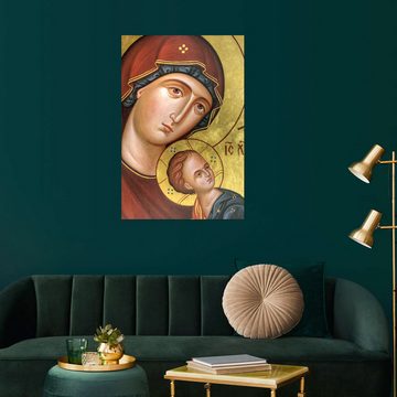 Posterlounge Wandfolie Master Collection, Mutter Gottes Jesus Christus, Malerei