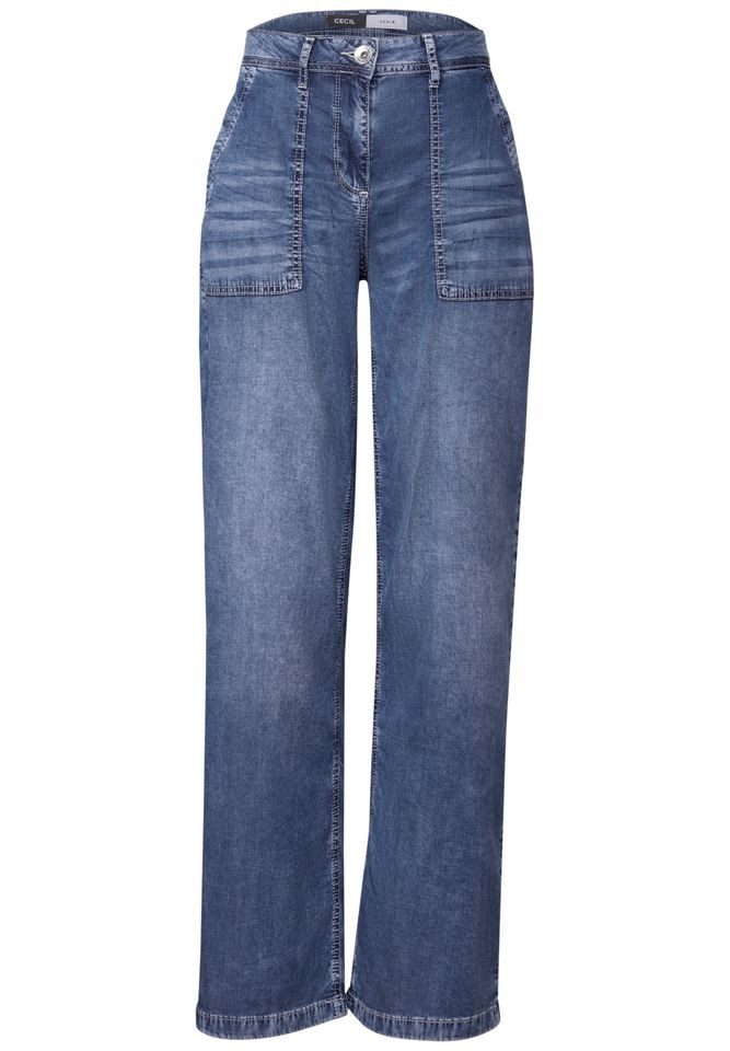 CECIL Gerade Jeans - High Waist günstig online kaufen