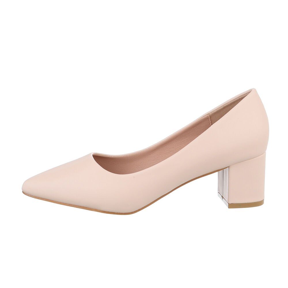Damen Abendschuhe Elegant Pumps