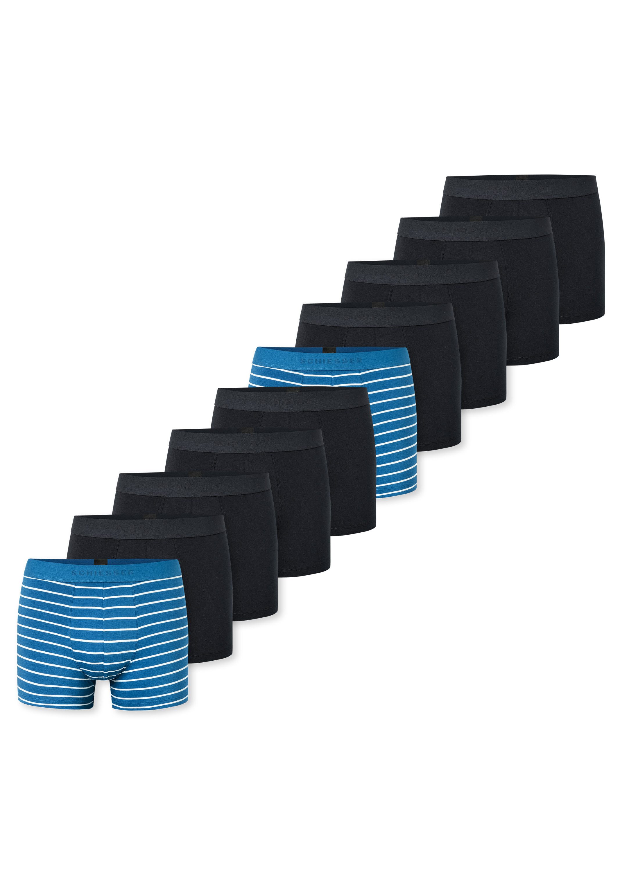 Schiesser Retro Boxer 10er Pack 95/5 günstig online kaufen