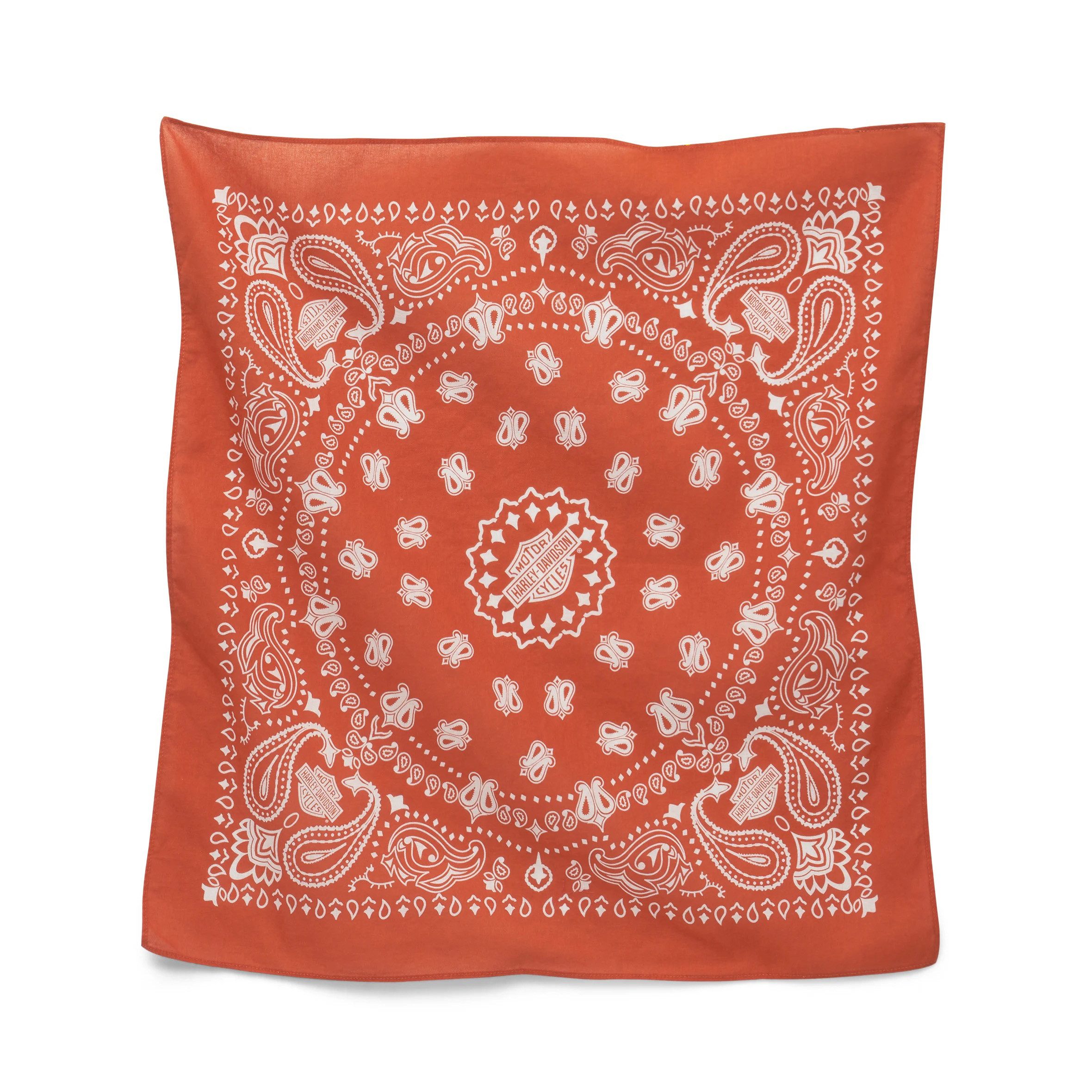HARLEY-DAVIDSON Bandana American Heritage Biker Motorrad Halstuch Multifunktionstuch Kopftuch, One Size