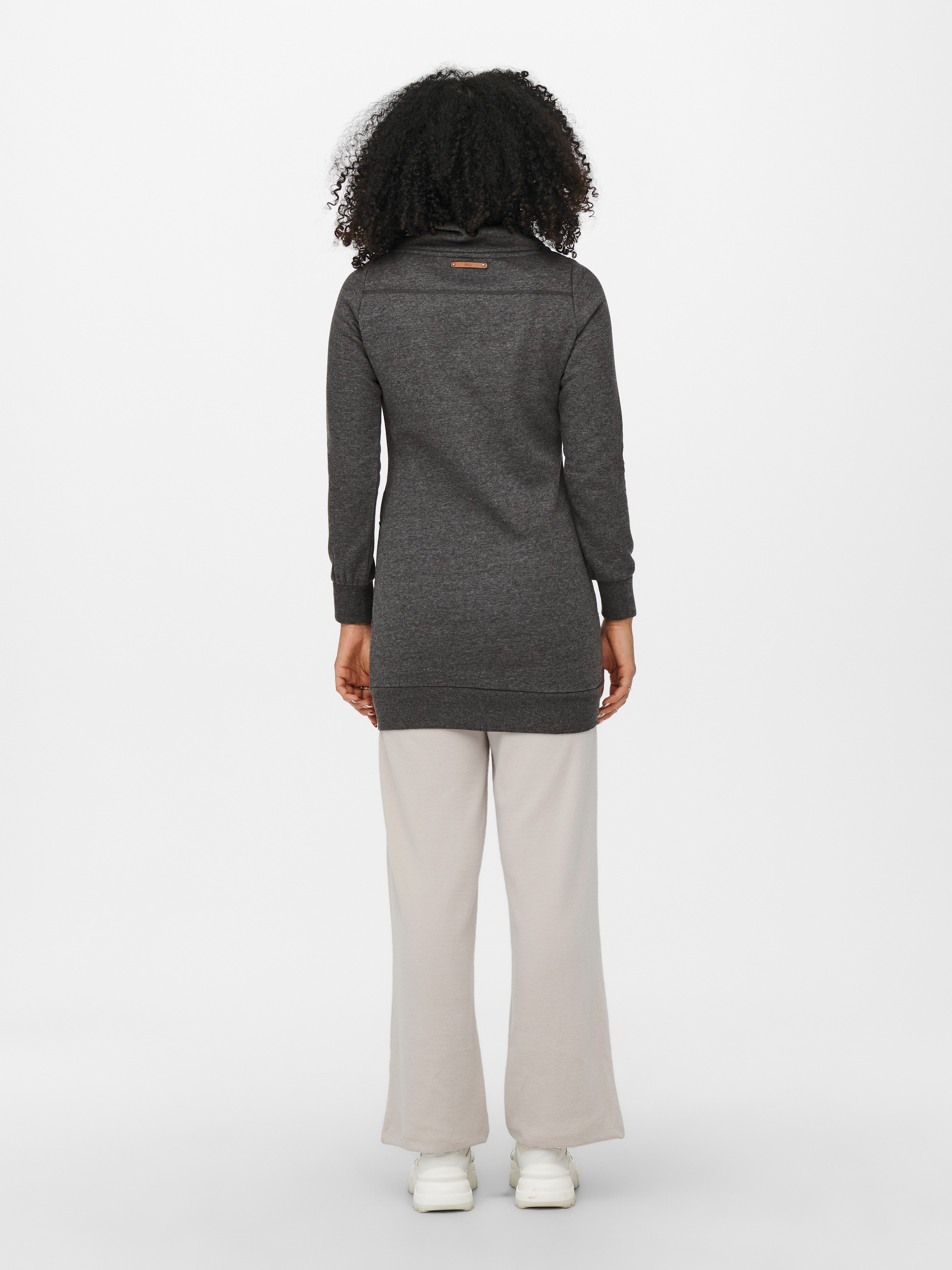 ONLY Sweatshirt ONLBETTE L/S LONG HIGH NECK SWT