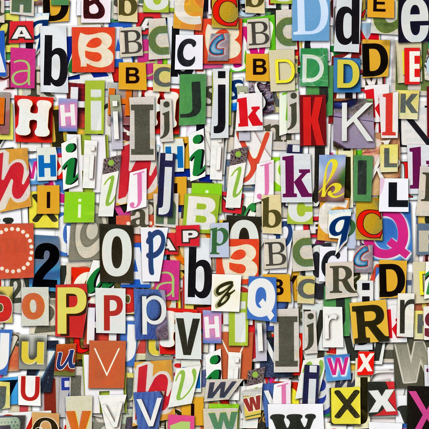 queence XXL-Wandbild Akustikbild Buchstaben, Buchstaben, Zahlen (1 St), Einfache Akustiklösung ohne Baumaßnahme, Schalldämmung, Paneele