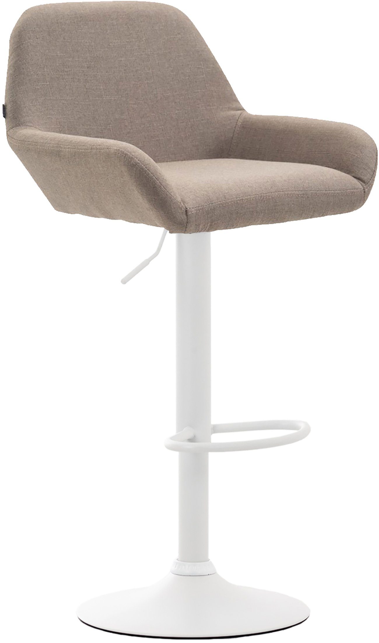 Barhocker Barhocker Braga Stoff weiß