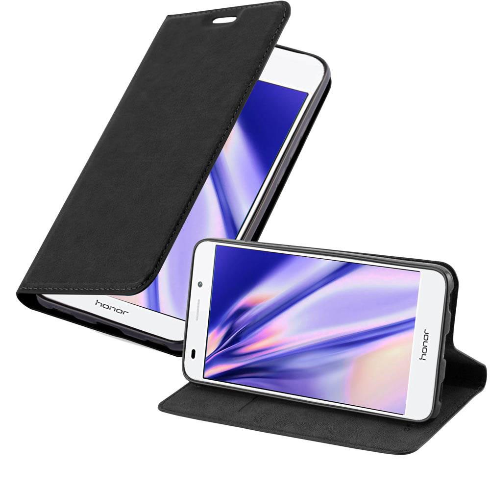 Cadorabo Handyhülle für Honor 5C Hülle Honor 5C, Hülle Schutzhülle mit Standfunktion, Magnetverschluss und Kartenfach