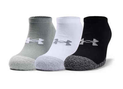 Under Armour® Basicsocken Erwachsenen HeatGear Füßlinge 3er-Pack - 1346755 (Pack, 3-Paar, 3 er)