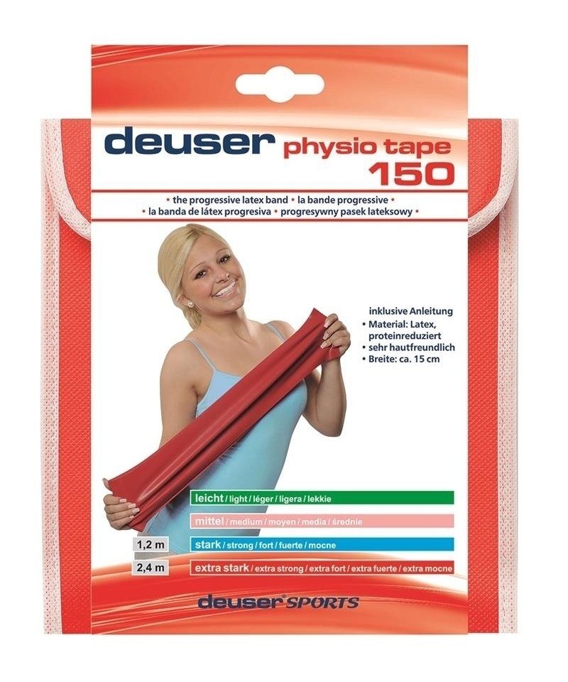 Gymnastikband Physio Tape rosa / mittel