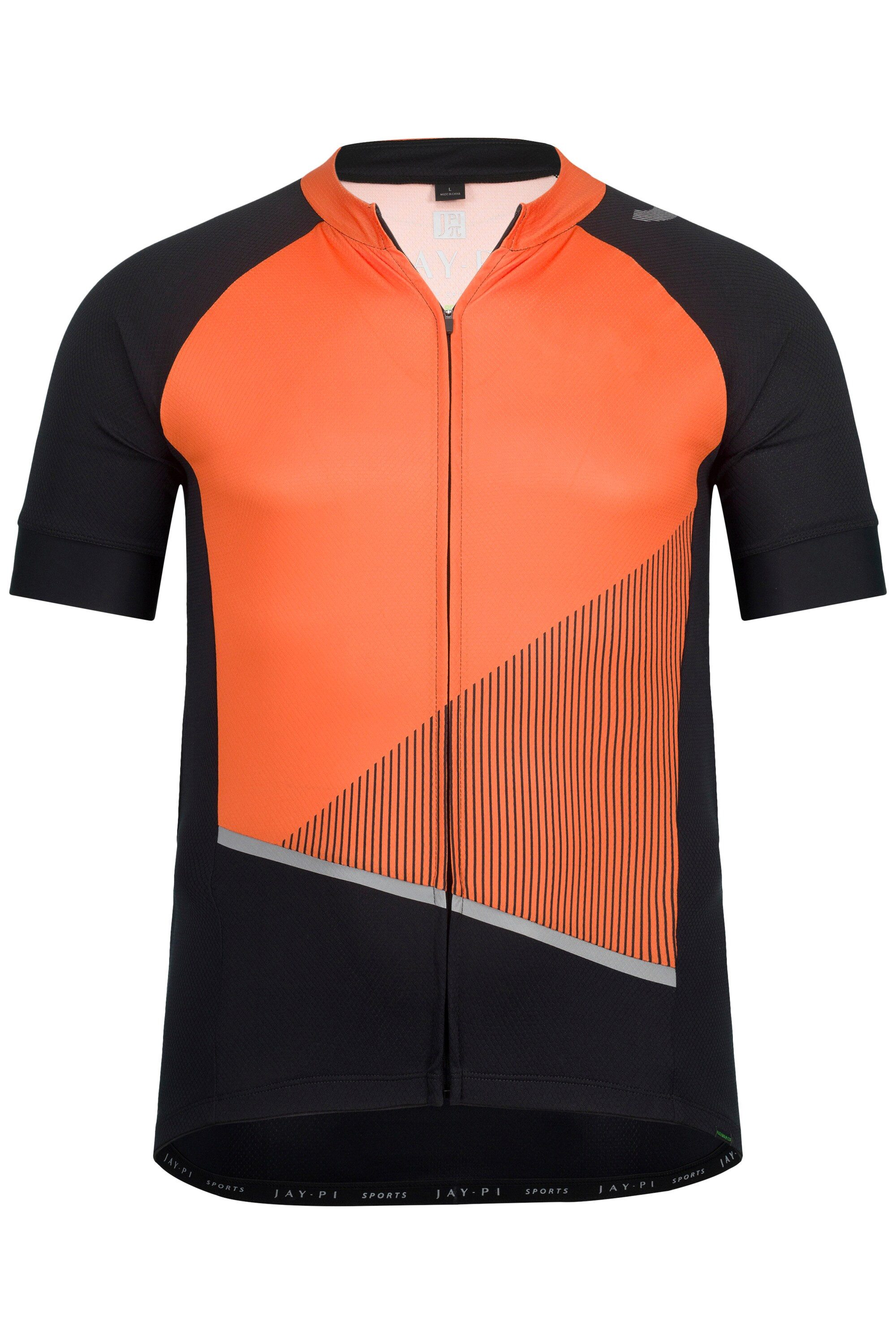 T-Shirt Rad-Trikotjacke Bikewear Stehkragen Halbarm