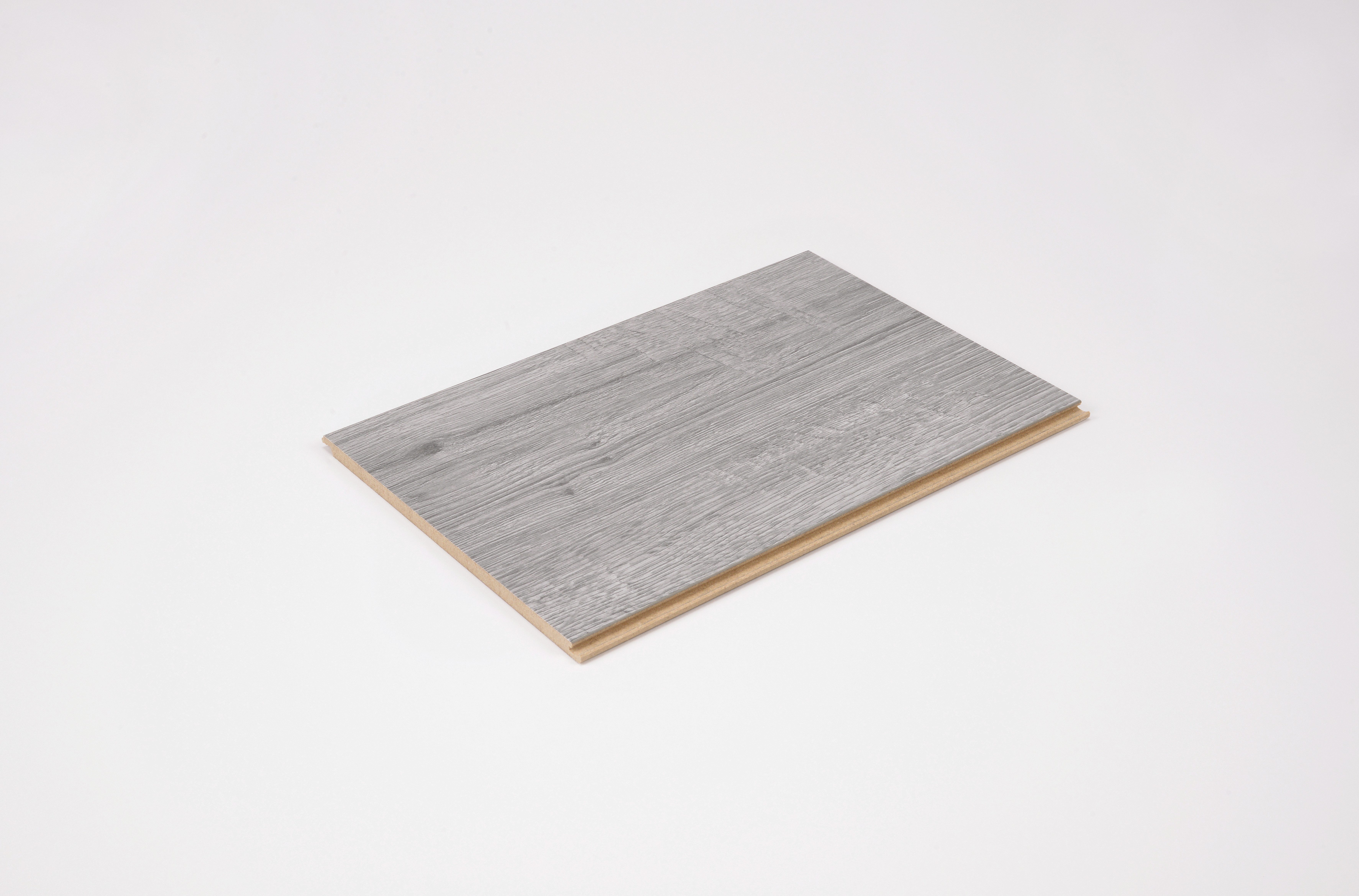 EGGER Laminat Muster NatureSense Aqua Laminat EL2406 Sherman Eiche hellgrau, 1 St., Handmuster