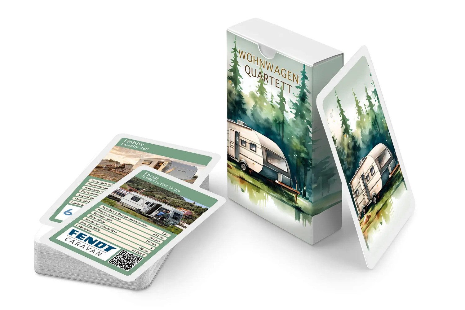 Spiel Das Wohnwagen Quartett