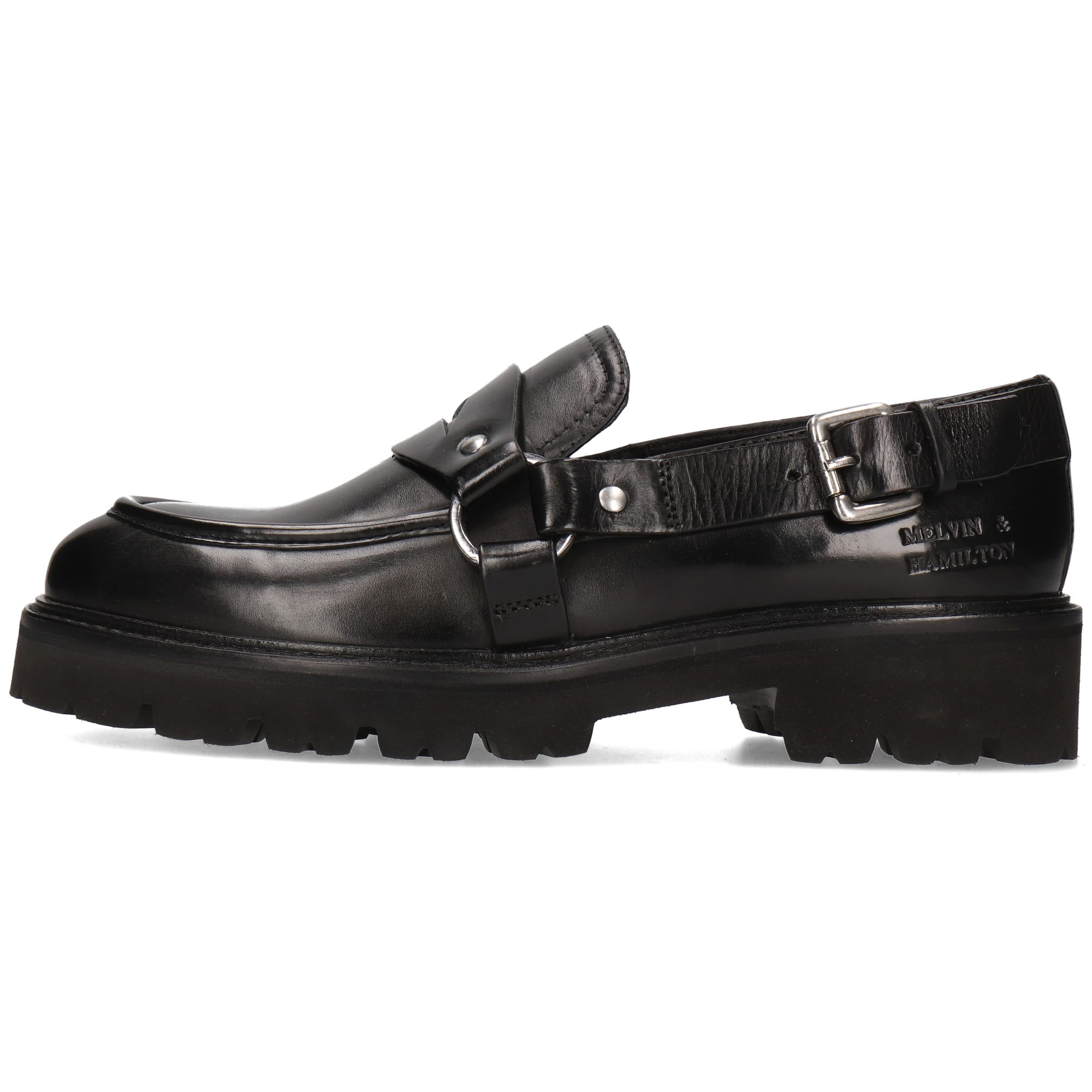Melvin & Hamilton Regine 30 Leder-Loafers für Damen Loafer Plateausohlen, Echtes Leder, Vegetabile Gerbung