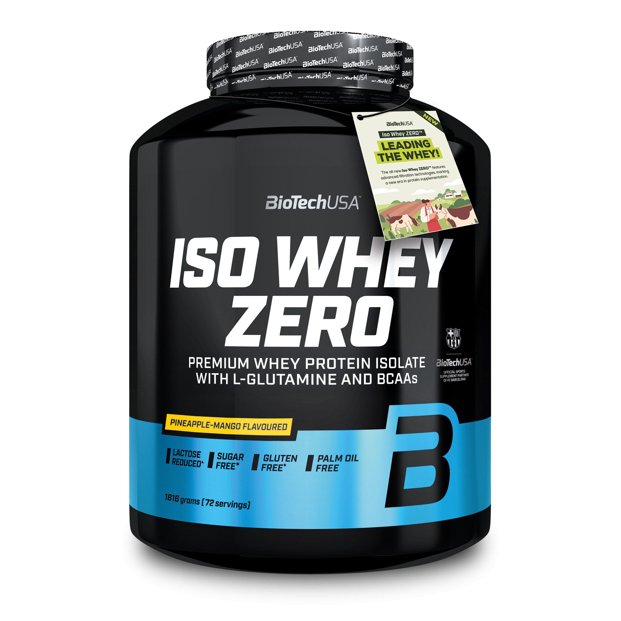 Biotech USA BioTech Iso Whey Zero 1816g - Pineapple Mango Pulver, 1816 g, Pulver
