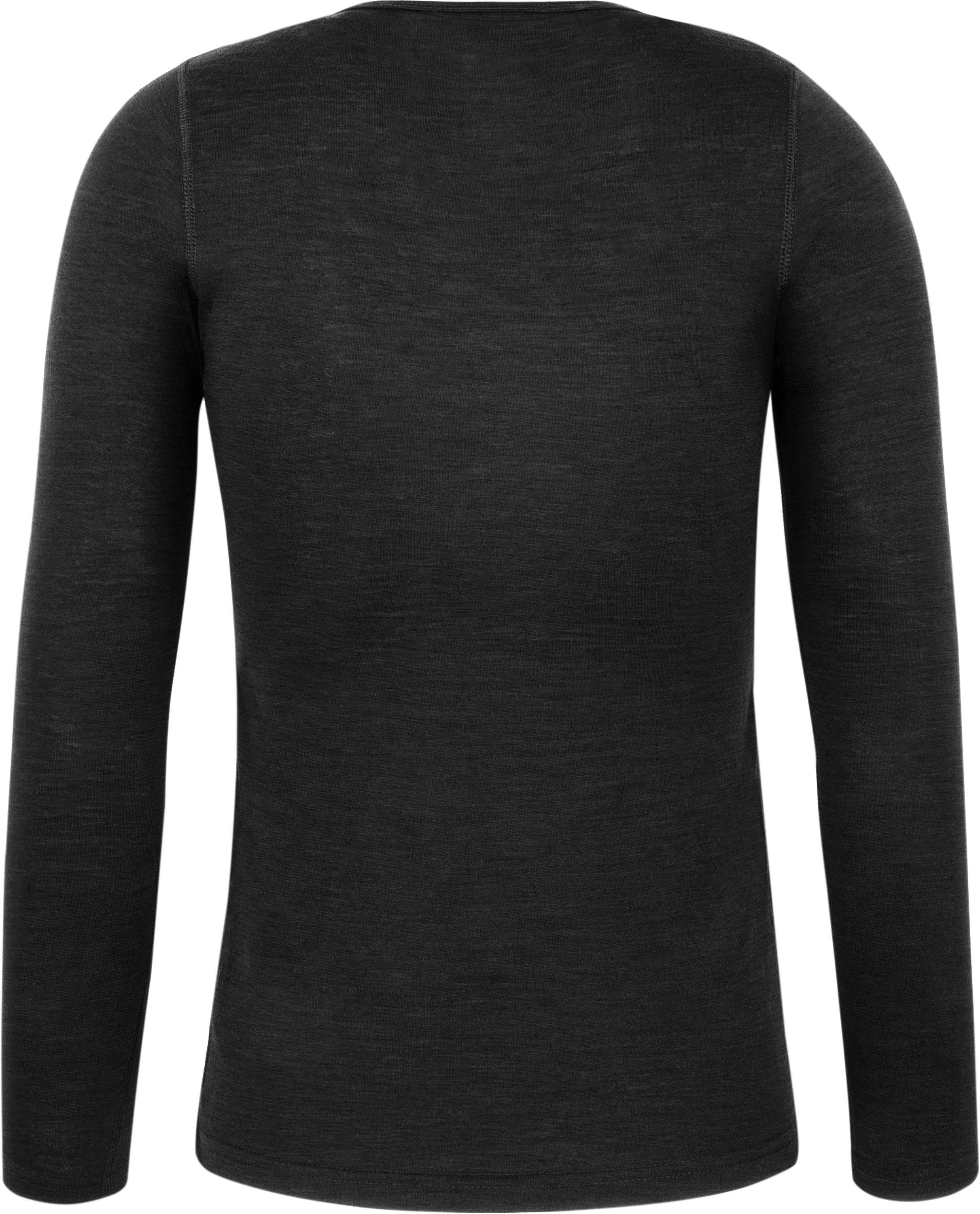 normani Langarmshirt Damen Merino Langarm-Shirt Mandurah Ski-Unterwäsche Rundhals Merino Pullover Unterhemd - 100 % Merinowolle