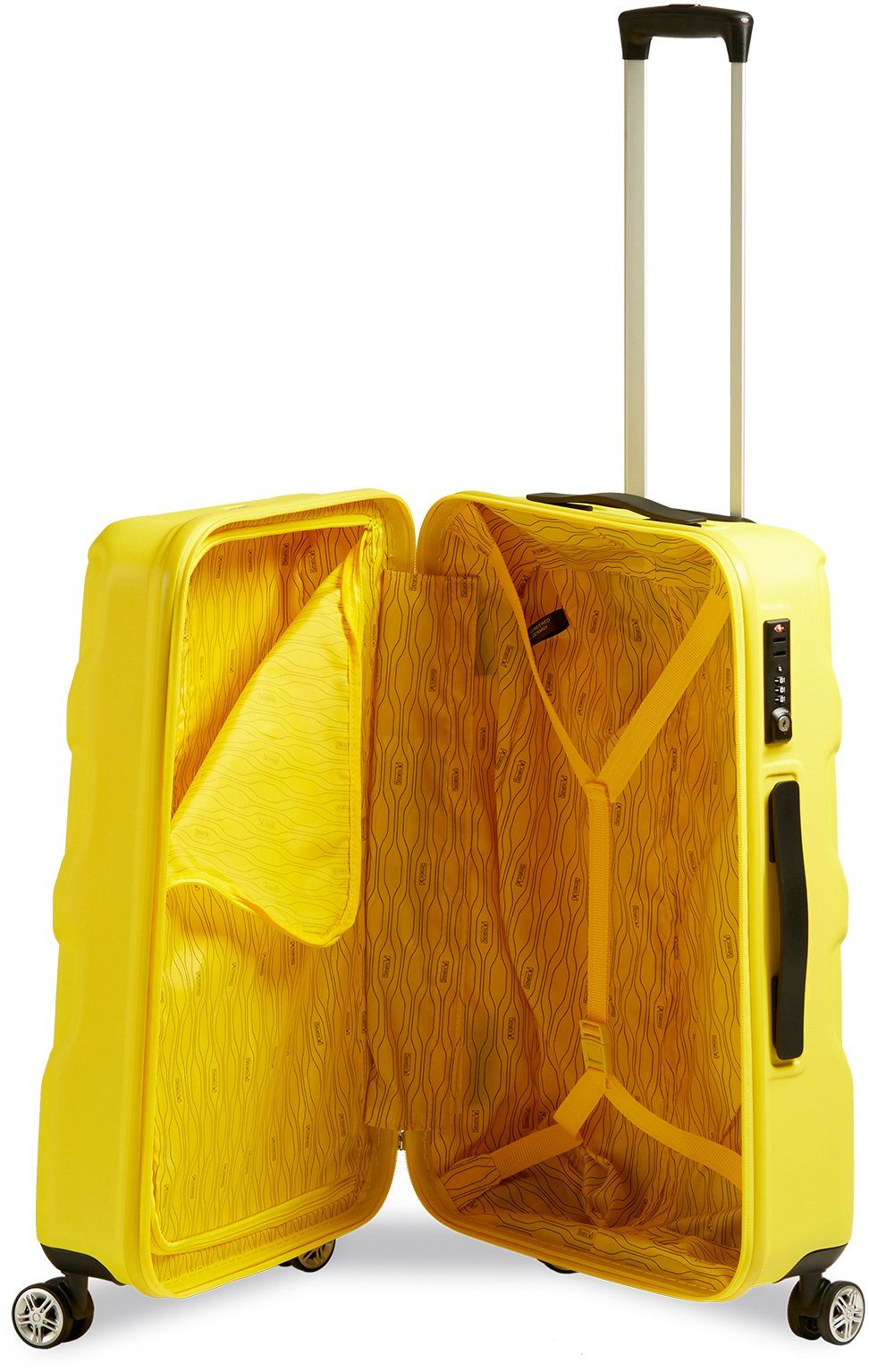 Stratic Hartschalen-Trolley Arrow 2, 65 cm, 4 Rollen, Reisekoffer Reisegepäck Aufgabegepäck TSA-Zahlenschloss