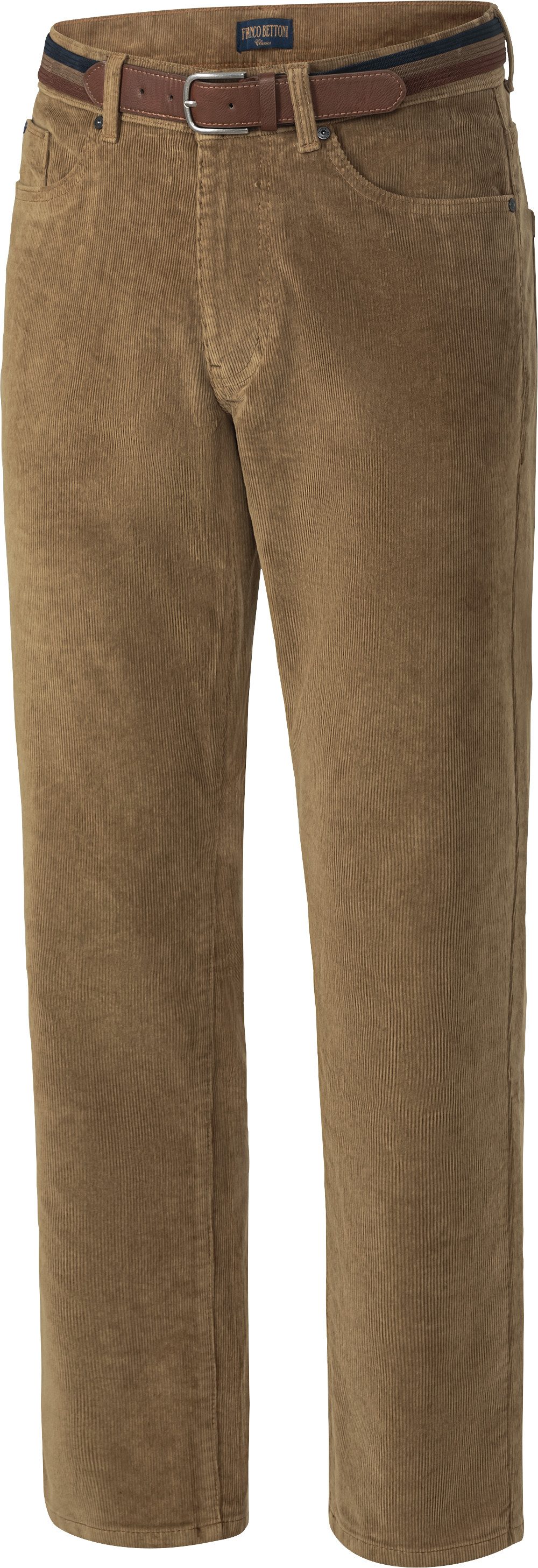 Franco Bettoni 5-Pocket-Hose Angenehmer Komfort-Dehnbund