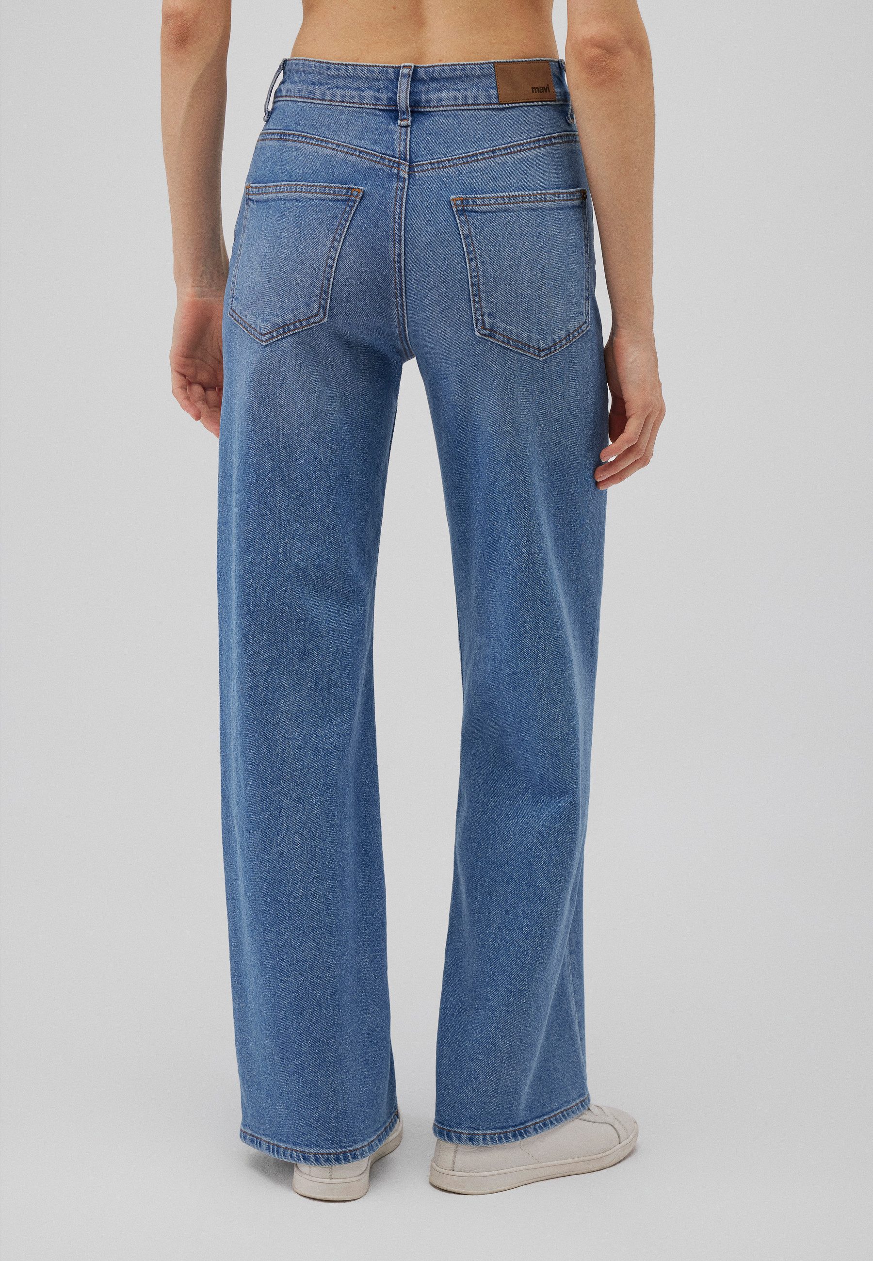 Mavi Weite Jeans MALIBU Loose Wide Leg Jeans – Bild 4 von 5