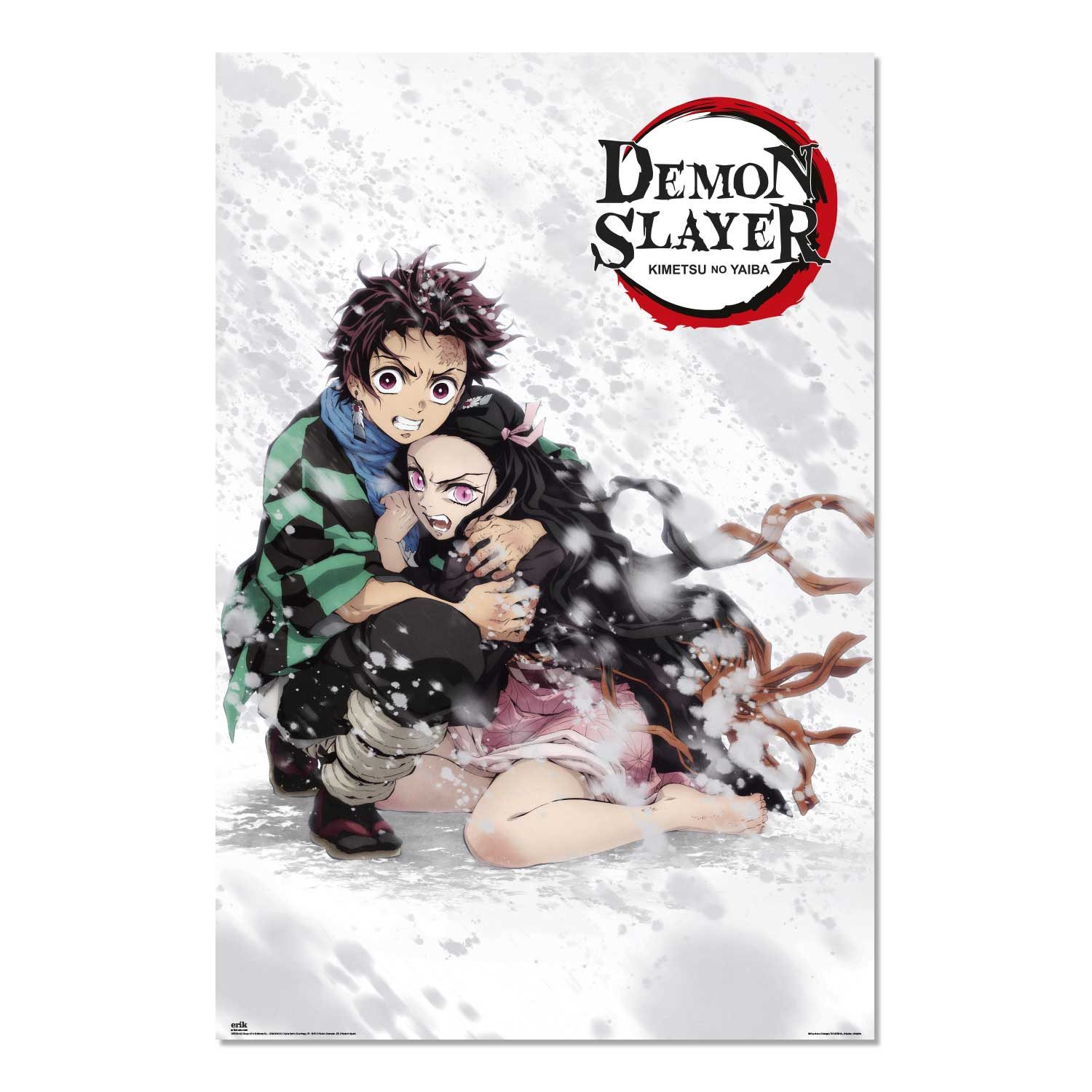 Grupo Erik Poster Demon Slayer Poster Tanjiro & Nezuko 61 x 91,5 cm