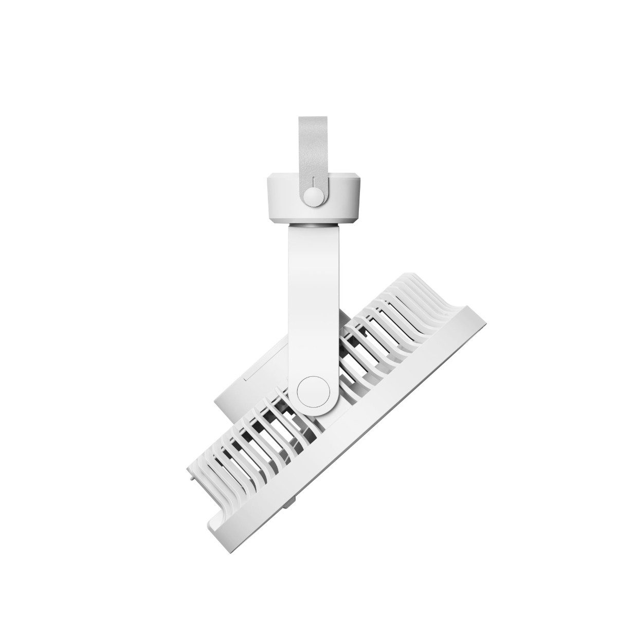 Platinet Tischventilator PRDF0556, 20,7 cm Durchmesser, Ventilator mit LED Licht und Stativ