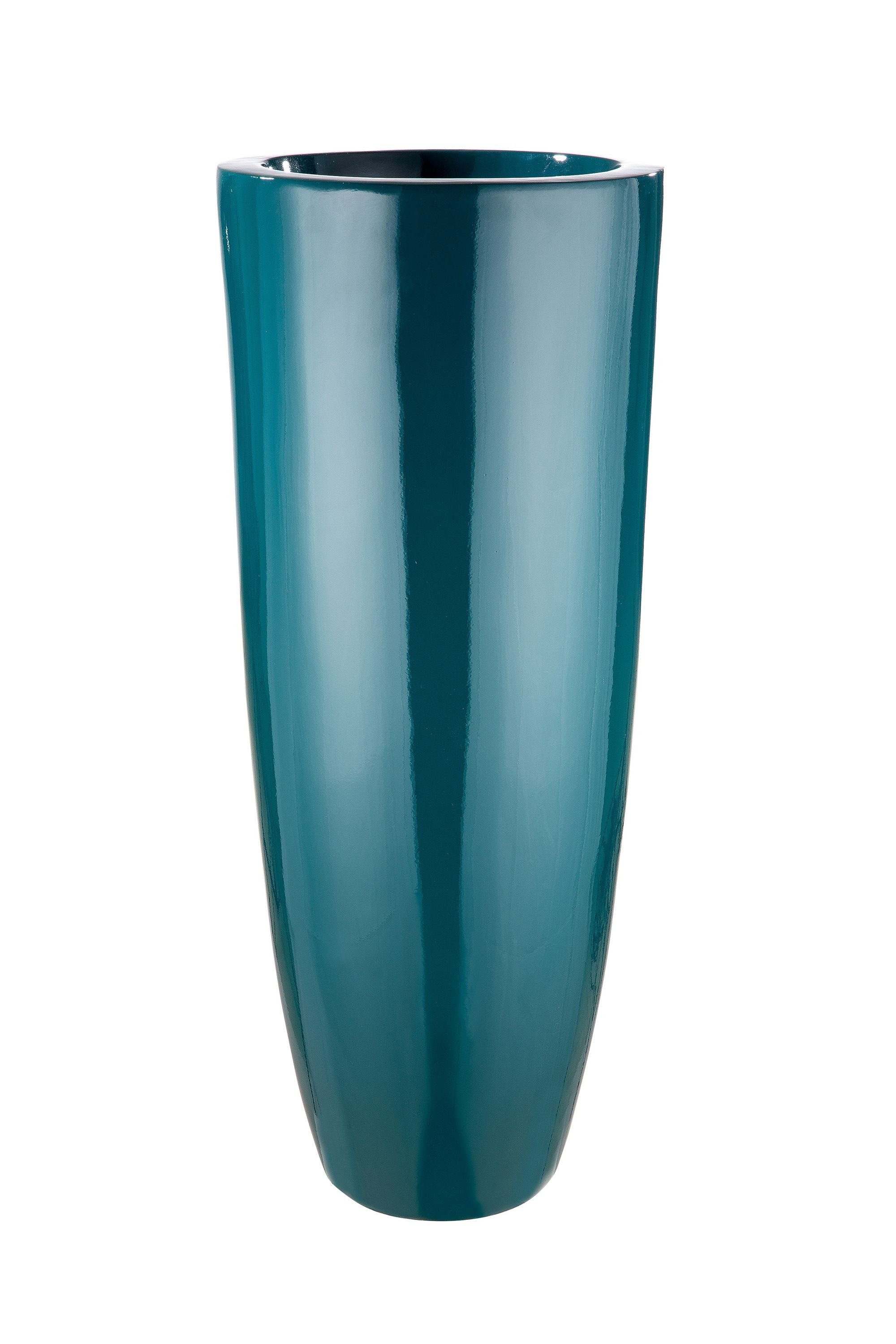 Konus D. - x 75cm H. - Pflanzgefäß Blumentopf GILDE 35cm GILDE blau
