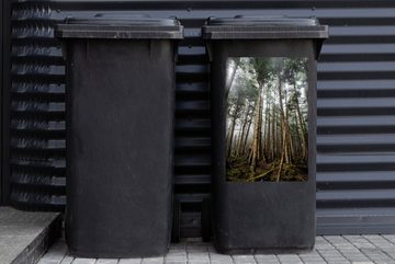 MuchoWow Wandsticker Die Wälder des kanadischen Archipels Haida Gwaii in British Columbia (1 St), Mülleimer-aufkleber, Mülltonne, Sticker, Container, Abfalbehälter