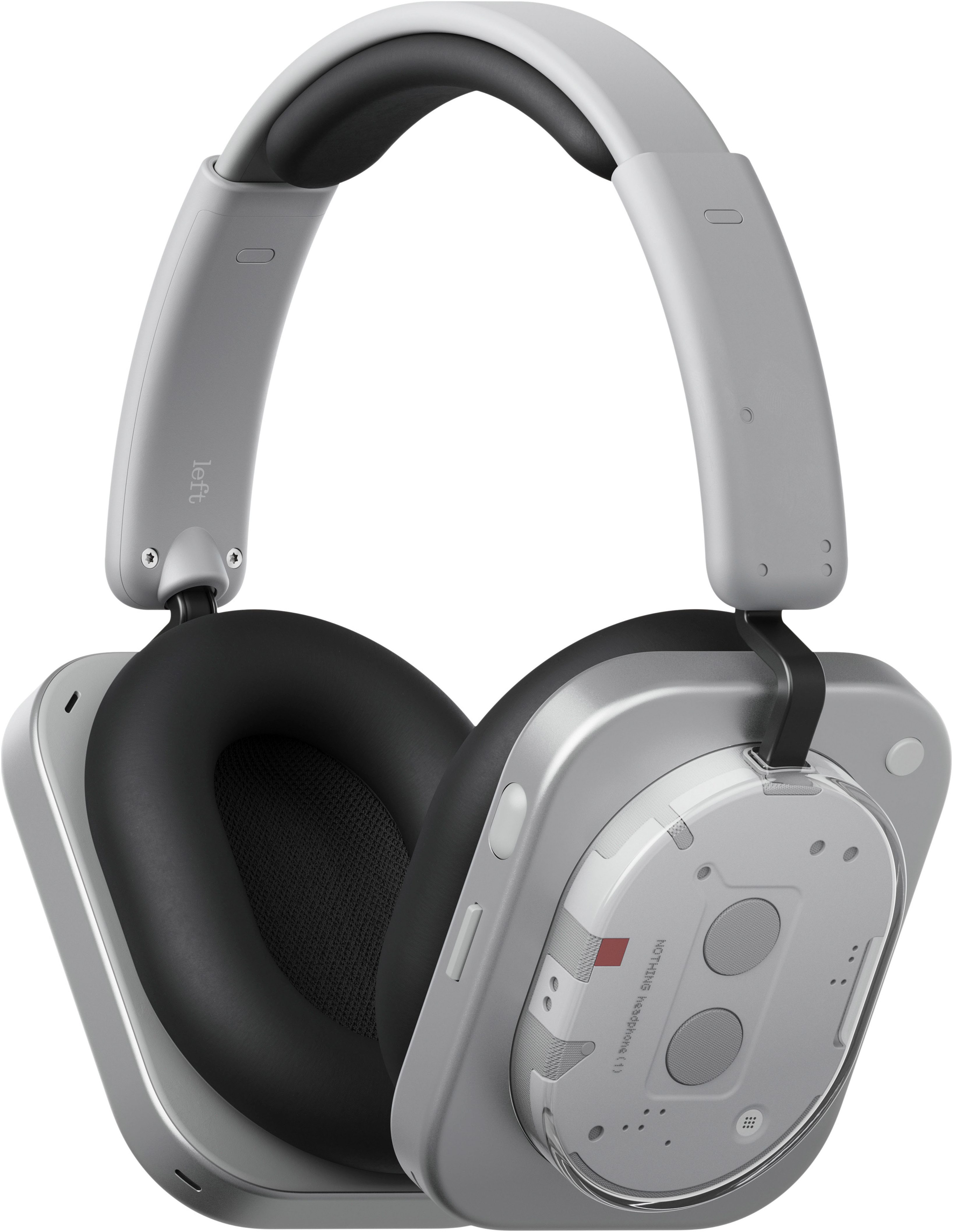 NOTHING Headphone (1) Наушники (Active Noise Cancelling (ANC), Hi-Res, On-Ear-Erkennung, Transparenzmodus, Bluetooth)