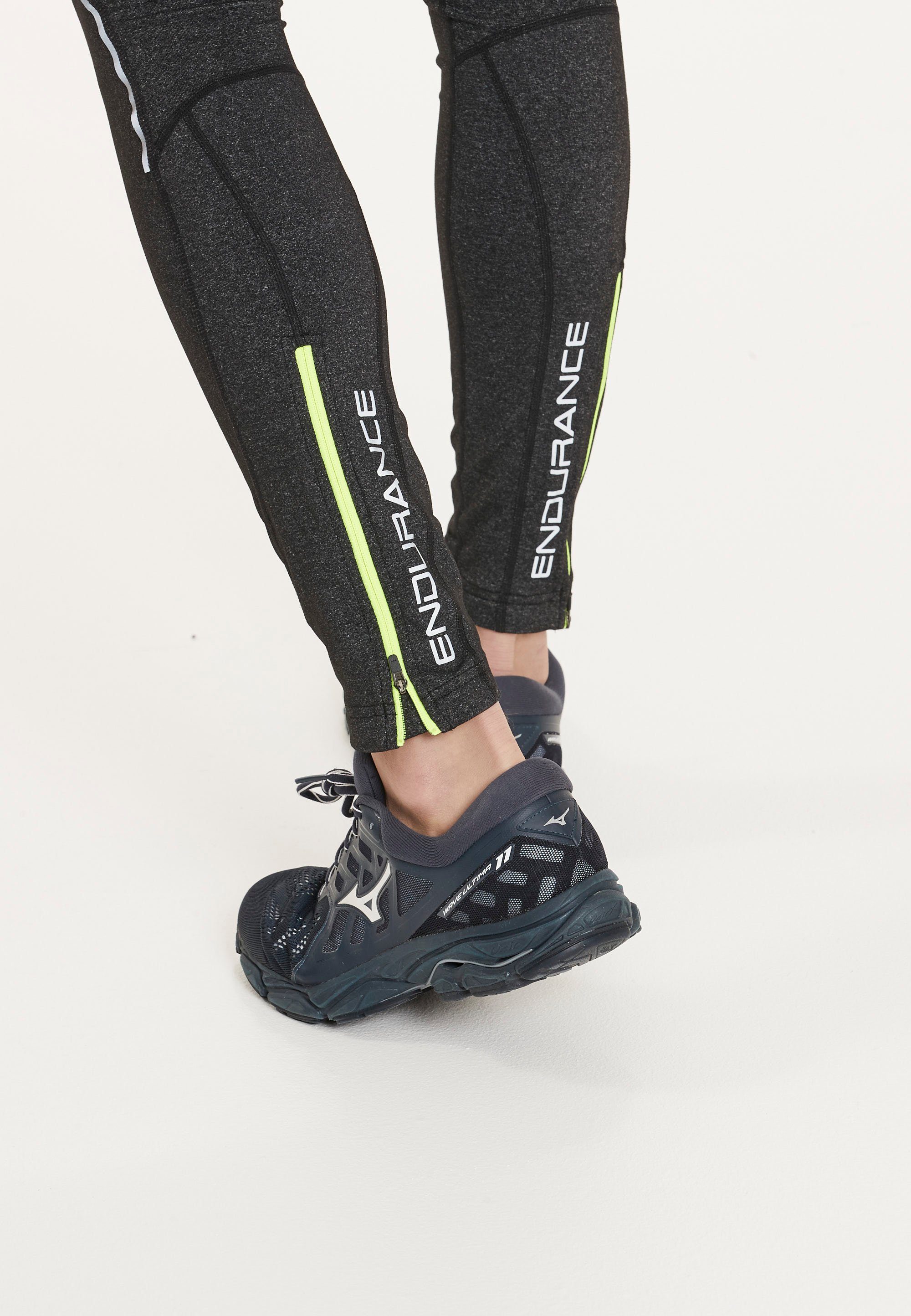 ENDURANCE Lauftights Stevens mit Mesh-Einsätzen