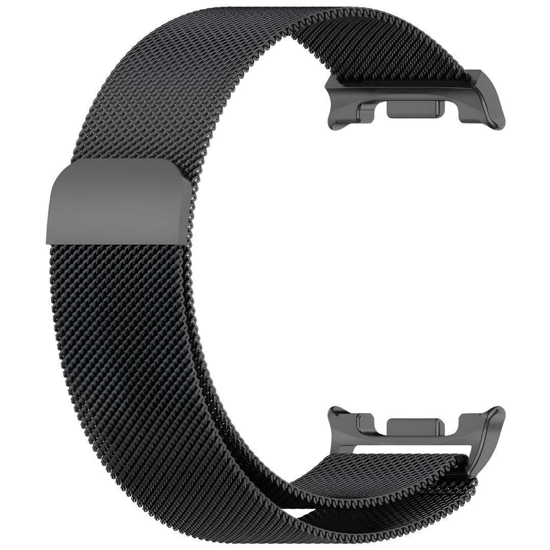 SmartUP Smartwatch-Armband für Samsung Galaxy Watch 8 / 8 Classic Milanese Edelstahl Ersatzband, stufenlos einstellbar, rostfreier Edelstahl