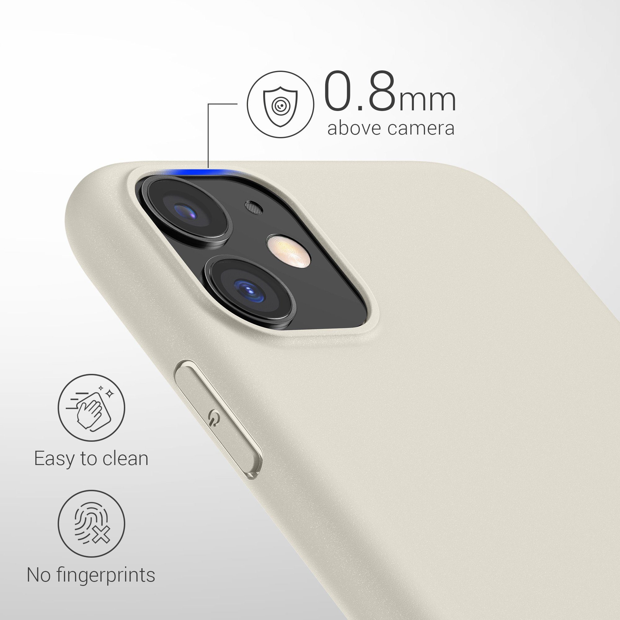 kwmobile Handyhülle Hülle für Apple iPhone 11, Hülle Silikon - Soft Handyhülle - Handy Case Cover